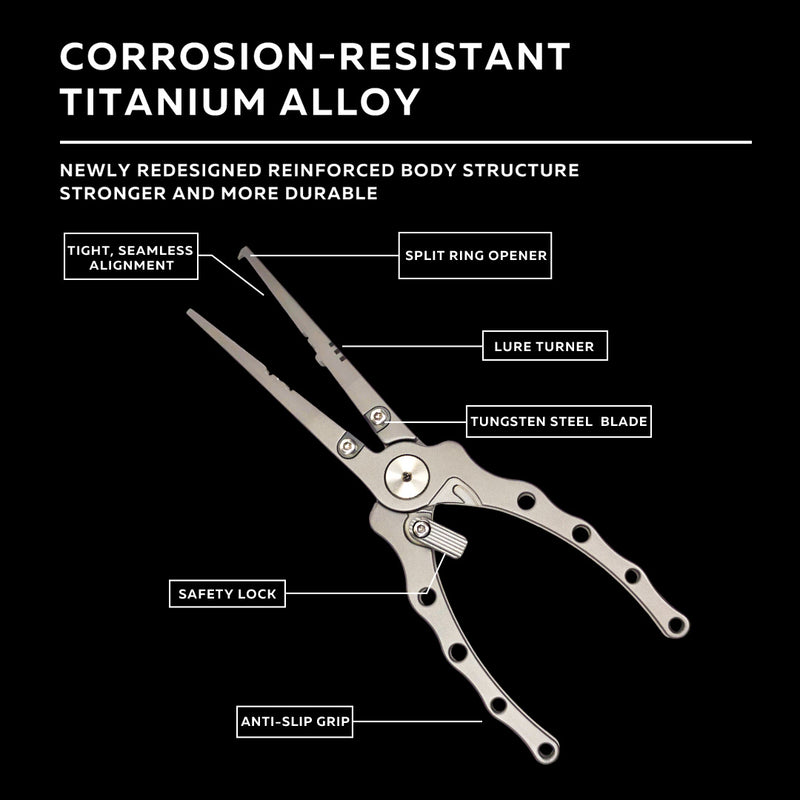 ZERIS FISHING TITANIUM PLIERS