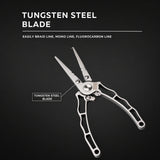 ZERIS FISHING STAINLESS STEEL PLIERS