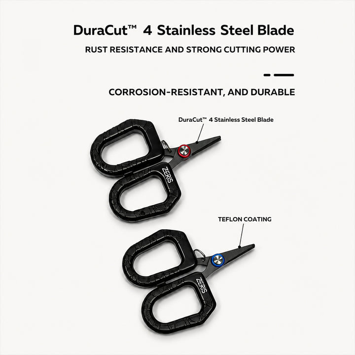 ZERIS FISHING TEFLON COATED SCISSORS
