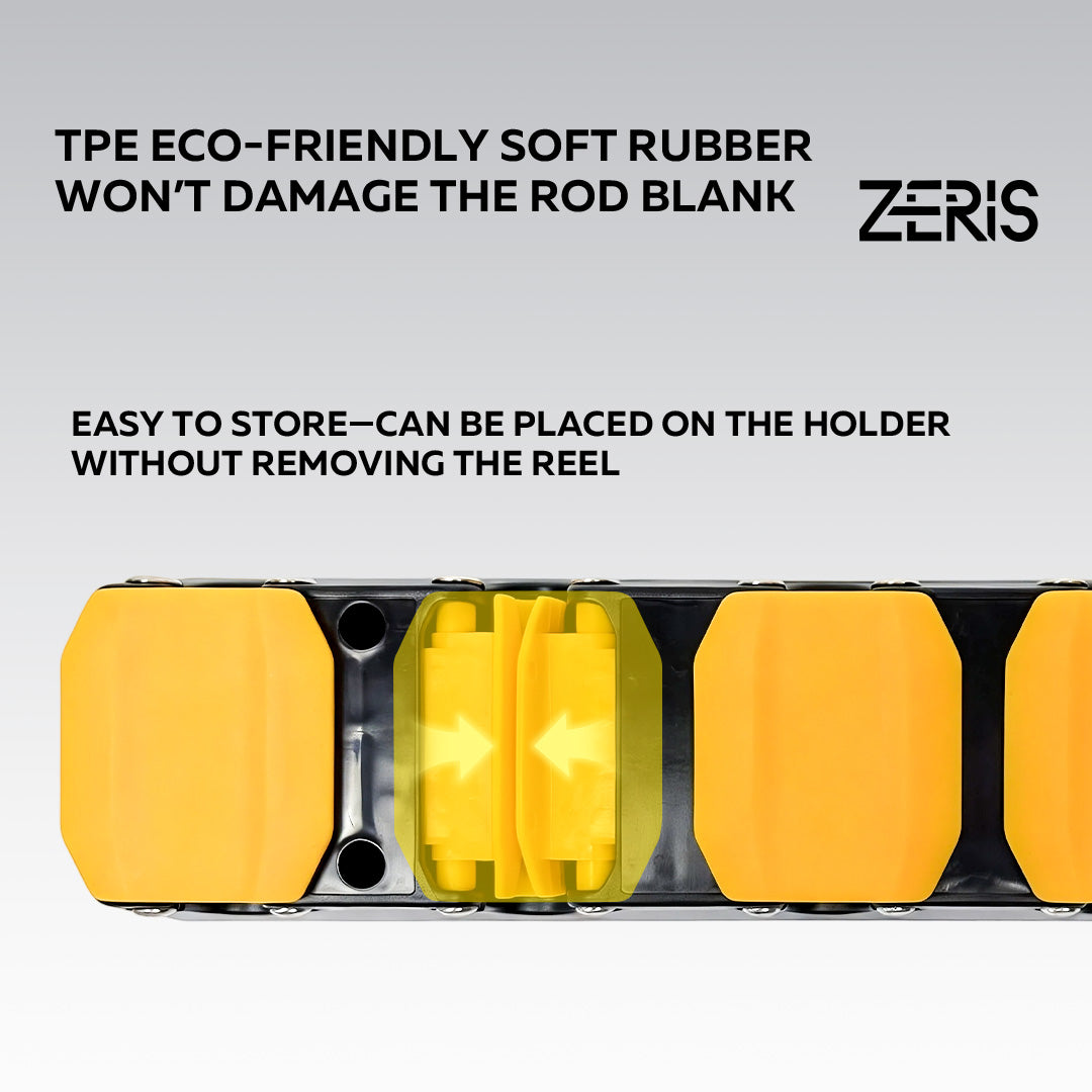 Zeris Fishing Rod Holder – Quick Clamp Storage & Display Rack