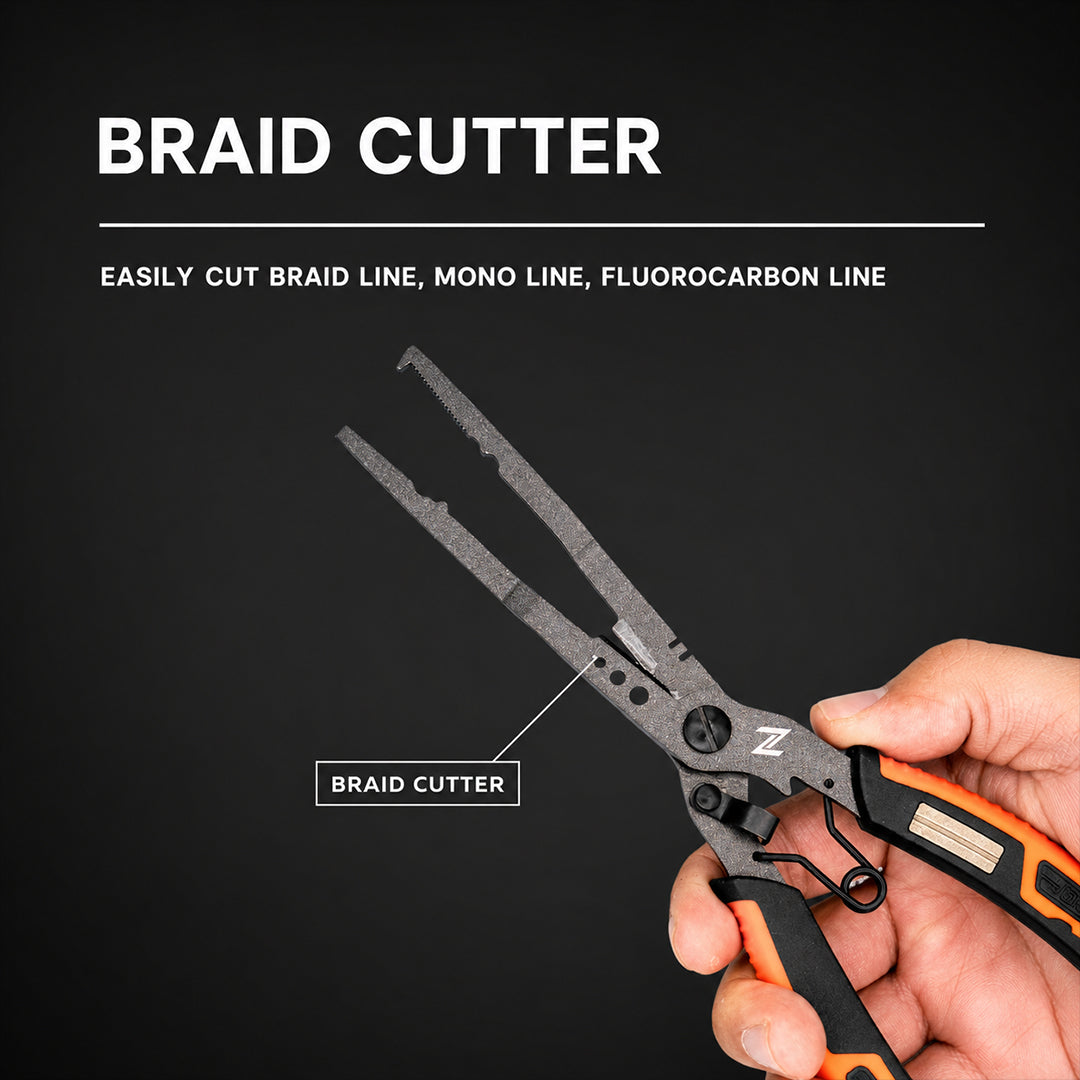 ZERIS FISHING NEEDLE NOSE PLIER
