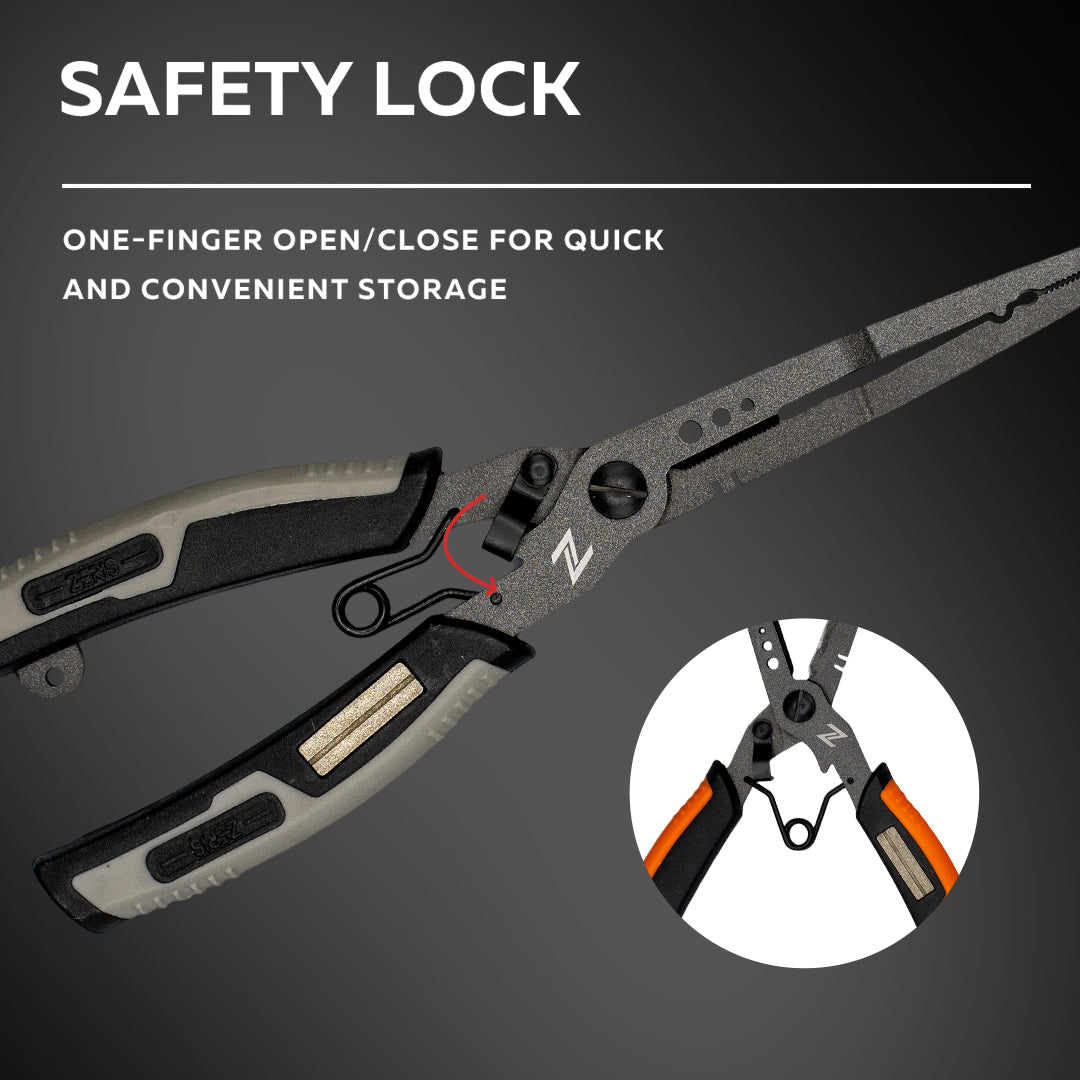 ZERIS FISHING NEEDLE NOSE PLIER