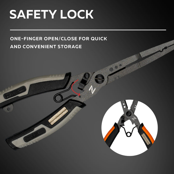 ZERIS FISHING NEEDLE NOSE PLIER