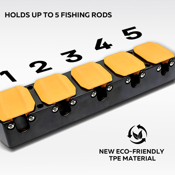 Zeris Fishing Rod Holder – Quick Clamp Storage & Display Rack