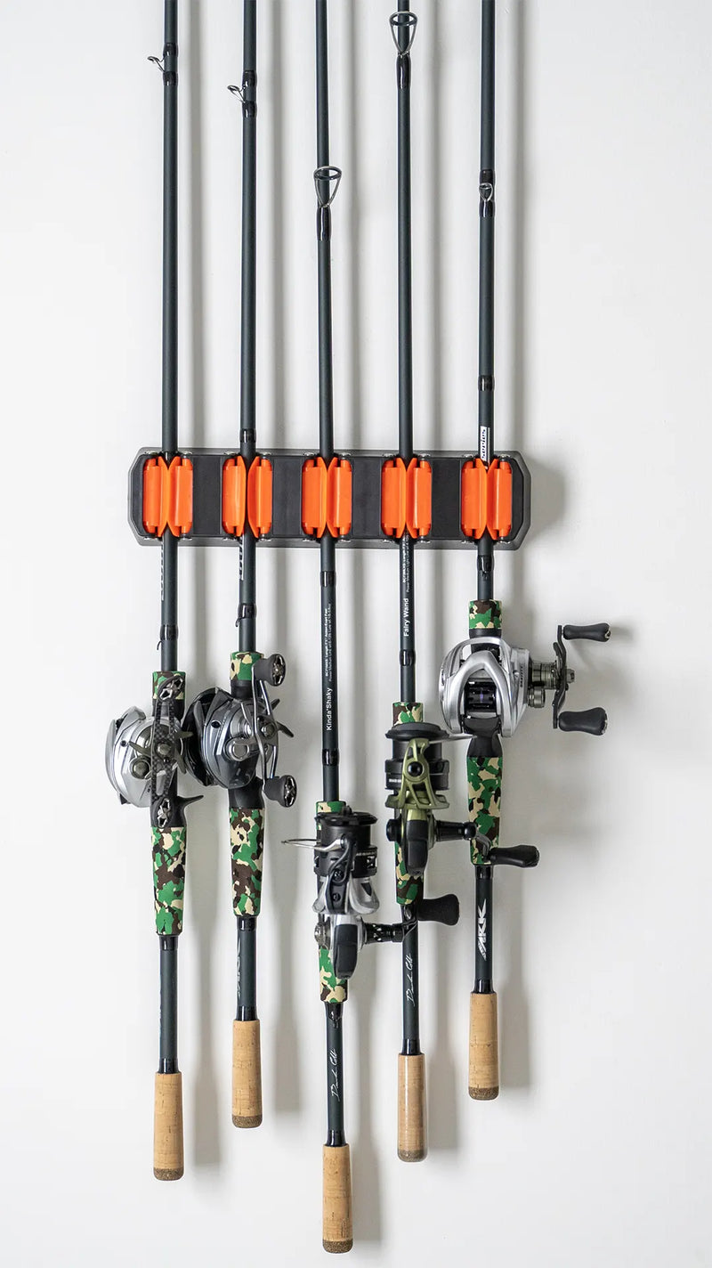 Zeris Fishing Rod Holder – TPE Rubber - 5 Slots